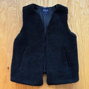 Madewell fleece vest